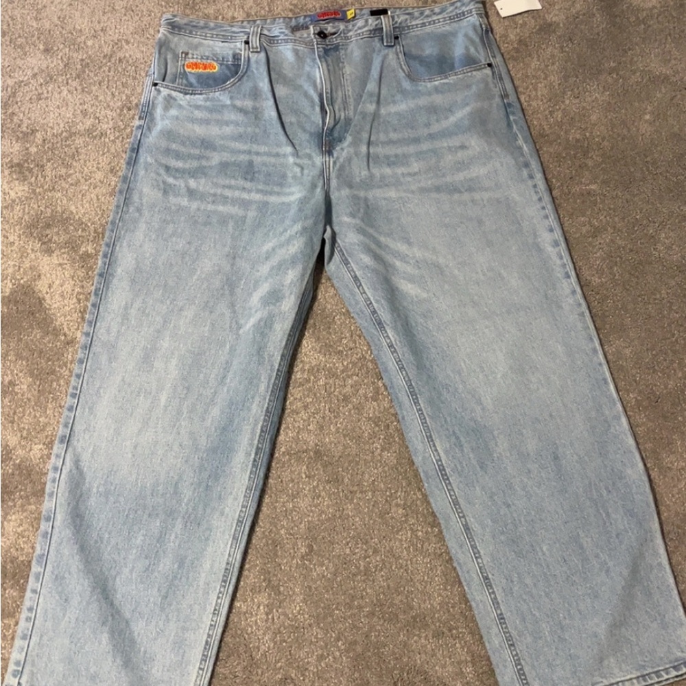 Empyre Light Wash Relaxed Jeans
